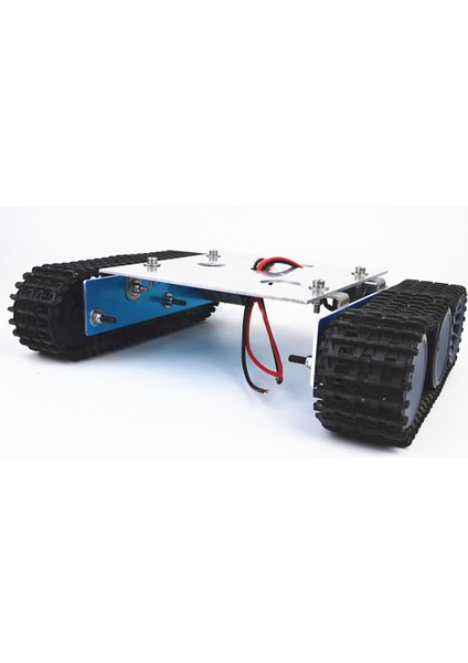 Alüminyum Alaşımlı Tank Robot DC9-12V Paletli Araç Şasi Dıy Montaj Kiti A Için Yükseltme Güncellemesi (Yurt Dışından)