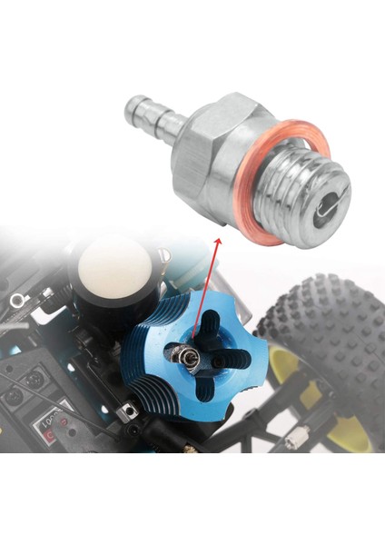 N3 Sıcak Kızdırma Bujisi 70117 1/10 1/8 Rc Kamyon Nitro Motor Parçaları (Yurt Dışından)
