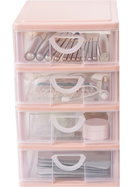 Şeffaf Çekmece Tipi Masaüstü Depolama Dolabı Kullanışlı Taşınabilir Depolama Dolabı Çok Fonksiyonlu Depolama Dolabı (Yurt Dışından) modelleri