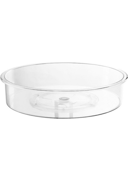 Şeffaf Bölme Ayrılabilir Pikap Gıda Sınıfı Mutfak Tavası Baharat Bölmesi Döner Tava Saklama Kutusu, 13 Inç (Yurt Dışından)