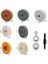 Beyaz D76MM Tarzı 75MM Mini Matkap Taşlama Parlatıcı Tekerlek Parlatma Pedi Aksesuarları Tezgah Öğütücü Döner Taşlama Için Aşındırıcı Disk (Yurt Dışından) 3