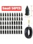 Küçük 50PCS Stili Kauçuk Çivi Vakum Tamir Çivi Kiti Araba Motosiklet Için Tubeless Lastik Delinme Kauçuk Vida Yamalar Alet Seti (Yurt Dışından) 1