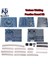 Smd Kurulu Stili Smd NE555 CD4017 Dönen Yanıp Sönen LED Bileşenleri Smt LQFP44 Lehimleme Uygulama Kurulu Electrorcuit Eğitim Paketi Dıy Kiti (Yurt Dışından) 2