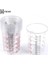 10 Adet 600ML Tarzı Plastik Boya Karıştırma Kabı 600ML Karıştırma Kabı Boya ve Sıvının Hassas Karıştırılması Için Boya Karıştırma Kalibrasyon Kabı (Yurt Dışından) 4