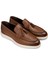 Deri Taba Rengi Püsküllü Erkek Loafer - 01958MTBAC01 2