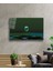 Su Damlası Yeşil Cam Tablo Water Drop Green 2