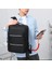 Erkek Su Geçirmez Sırt Çok Fonksiyonlu Sırt Erkek Iş 15.6 "dizüstü Bilgisayar Sırt USB Şarjlı Bagpack Günlük Sırt Çantası (Yurt Dışından) 2
