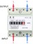 Elektrik Tek Fazlı Iki Telli Ac 220V 100A Enerji Ölçer Kwh Sayacı Tüketimi Analog Elektrik Wattmetre(A) (Yurt Dışından) 3