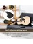 1 Adet Akustik Gitar Pickguard Kendinden Yapışkanlı Seçim Koruma Plakası Virgül Şekli Klasik Akustik Gitar Parçası, Siyah Inci (Yurt Dışından) 4