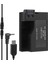 Dr-E8 Kukla Pil Dc Güç Bankası ile USB Adaptör Kablosu Değiştirme Canon Eos 550D 600D 650D 700D Dslr Kameralar Için Lp-E8 (Yurt Dışından) 3