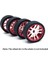 4 Adet Kauçuk Lastik Lastik Tekerlek Wltoys K969 K989 IW04M Rc Araba Yarışı ile Uyumlu (Yurt Dışından) 3