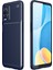 Oppo A54 4g Kılıf Focus Karbon Silikon - Lacivert 300099 1