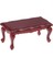 Bordo Tarzı Dollhouse Minyatür Mobilya Teatable Sehpa Bebek Evi Dekoru Bebekler Simülasyon Ev Oyuncak Çocuk Hediye (Yurt Dışından) 2