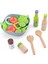 Meyve Salatası Tarzı 3D Ahşap Çocuk Mutfak Eşyaları Oyuncak Simülasyon Ahşap Kahve Makinesi Tost Makinesi Kız Oyun Evi Rol Oynamak Eğitici Oyuncaklar (Yurt Dışından) 2