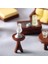 As Picture Shows Dollhouse Mini Ahşap Mobilya Bebekler Oyuncak Ev Mini Yatak Odası Takımı Dıy Miniatura Dollhouse Mobilya Çocuklar Için (Yurt Dışından) 1