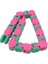 22LTURUNCUSARI Stil 24 Knot Tuhaf Parçalar Yapış ve Tıklayın Fidget Antistres Zinciri Oyuncak Çocuklar Için Çocuklar Bisiklet Zinciri Stres Giderici Yetişkin Duyusal Hediyeler (Yurt Dışından) 3