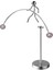 Açık Gri Tarzı Parmak Dengeleme Oyuncak Dinamik Dengeleme Aleti Newton's Cradle Halterci Kalıp Metal El Sanatları Sürekli Sanat Salıncak Kinetik M (Yurt Dışından) 1