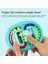 No.7 Tarzı Fidget Roller 3D Dekompresyon Artefaktı Alien Boncuk Plaka Fingertg Üst Çevirme Çocuklar Zeka Bulmacaları Stres Giderici Oyuncak (Yurt Dışından) 3