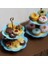 1 Stand B Stili Ale Minyatür Dollhouse Kek Standı Mini Donuts Barbies Için Gıda Oyuncak OB11 Bebek Evi Mutfak Aksesuarları Oyuncak (Yurt Dışından) 4