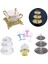 No.8 Stili 1 Adet Yeni 3D Minyatür Gıda Dıy Craft Dollhouse Mini Sevimli Tatlı Pan Kek Standı Meyve Tepsisi Bebek Mutfak Oyuncaklar (Yurt Dışından) 4