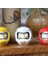Kırmızı Stil 4 Inç Japon Seramik Daruma Bebek Şanslı Kedi Servet Süs Para Kasası (Yurt Dışından) 2