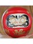 Kırmızı Stil 4 Inç Japon Seramik Daruma Bebek Şanslı Kedi Servet Süs Para Kasası (Yurt Dışından) 4