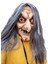 Korkunç Eski Cadı Maskesi Lateks Saç ile Cadılar Bayramı Face Parti Kostüm Cosplay Maskeleri Sahne (Yurt Dışından) 4