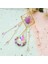 Suncatcher Kristal Boho Dekor, Mor Taş Güneş Yakalayıcı Windows Için Asılı, Yeni Eve Taşınma Manevi Hediye (Yurt Dışından) 3
