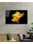 Sarı Balık Cam Tablo Yellow Fish 2