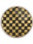 Gold Desen Yuvarlak Cam Tablo 2