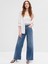 Kadın Mavi High Rise Wide-Leg Washwell™ Jean Pantolon 1