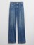 Kadın Mavi High Rise Wide-Leg Washwell™ Jean Pantolon 5