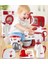 Ekmek Yapma Tarzı Ev Aletleri Oyna Pretend Mutfak Çocuk Oyuncakları Kahve Makinesi Tost Makinesi Blender Pişirme Eğitici Öğrenme Oyuncaklar Çocuk Için (Yurt Dışından) 4