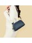 Hakiki Deri 2024 Yeni Moda Avrupa ve Amerikan Retro Birinci Katman Inek Derisi Timsah Deseni Tek Omuz Crossbody Mizaç Kadın Çantası Küçük Kare Çanta (Yurt Dışından) 2