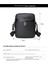 Yeni Erkek Hakiki Deri Birinci Katman Inek Derisi Erkek Çantası Omuz Çantası Dikey Iş Rahat Çanta Crossbody Çanta Sırt Çantası (Yurt Dışından) 5