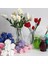 1 Vazo S 6 Gül Tarzı Güzel Minyatür Dollhouse Papatya Çiçek Mini Gül Vazo Barbies Için Blyth Bebek Evi Mobilya Dekorasyon Aksesuarları (Yurt Dışından) 2