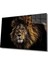 Aslan Hayvan Cam Tablo 1
