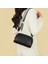 Hakiki Deri 2024 Yeni Moda Avrupa ve Amerikan Retro Birinci Katman Inek Derisi Timsah Deseni Tek Omuz Crossbody Mizaç Kadın Çantası Küçük Kare Çanta (Yurt Dışından) 3