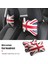 Gri Ingiltere Stili Union Jack Araba Koltuğu Boyun Yastık Dekorasyon Kafalık Desteği Dinlenme Mını Cooper Countryman F54 F55 F56 R60 Aksesuarları Iç (Yurt Dışından) 4