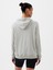 Kadın LIGHT HEATHER GREY B08 Gap Logo Havlu Kumaş Sweatshirt 4