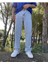 Baggy Pantolon Buz Mavi 1