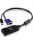 USB Kvm Adaptörü (Cpu Modül), Kvm Kablosunun PC&#039;NIN USB Portuna Bağlanması Için Adaptör, Maksimum Mesafe 40 Metre, ATEN-KH2508A, ATEN-KH2516A ile Birlikte Kullanılır usb VGA Kvm Adapter 1