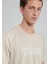 M0611956-82393 Açık Bej Erkek Regular Istanbul T-Shirt 3