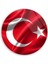 Bayrak Yuvarlak Cam Tablo 2