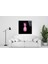 Pembe Ananas Cam Tablo 50X50 cm 2