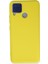 Realme C15 Kılıf Nano Içi Kadife Silikon - Sarı 300099 1