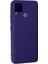 Realme C15 Kılıf Nano Içi Kadife Silikon - Mor 300099 3