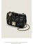 Kadınlar Için Çantalar 2024 Yeni Moda Altın Top Zincir Küçük Kare Çanta Dört Yapraklı Yonca Işlemeli Çanta Modaya Uygun Çok Yönlü Tek Omuz Crossbody Çanta (Yurt Dışından) 2
