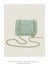 Kadınlar Için Çantalar 2024 Yeni Moda Altın Top Zincir Küçük Kare Çanta Dört Yapraklı Yonca Işlemeli Çanta Modaya Uygun Çok Yönlü Tek Omuz Crossbody Çanta (Yurt Dışından) 5
