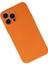Iphone 13 Pro Max Kılıf Nano Içi Kadife Silikon - Turuncu 300099 2